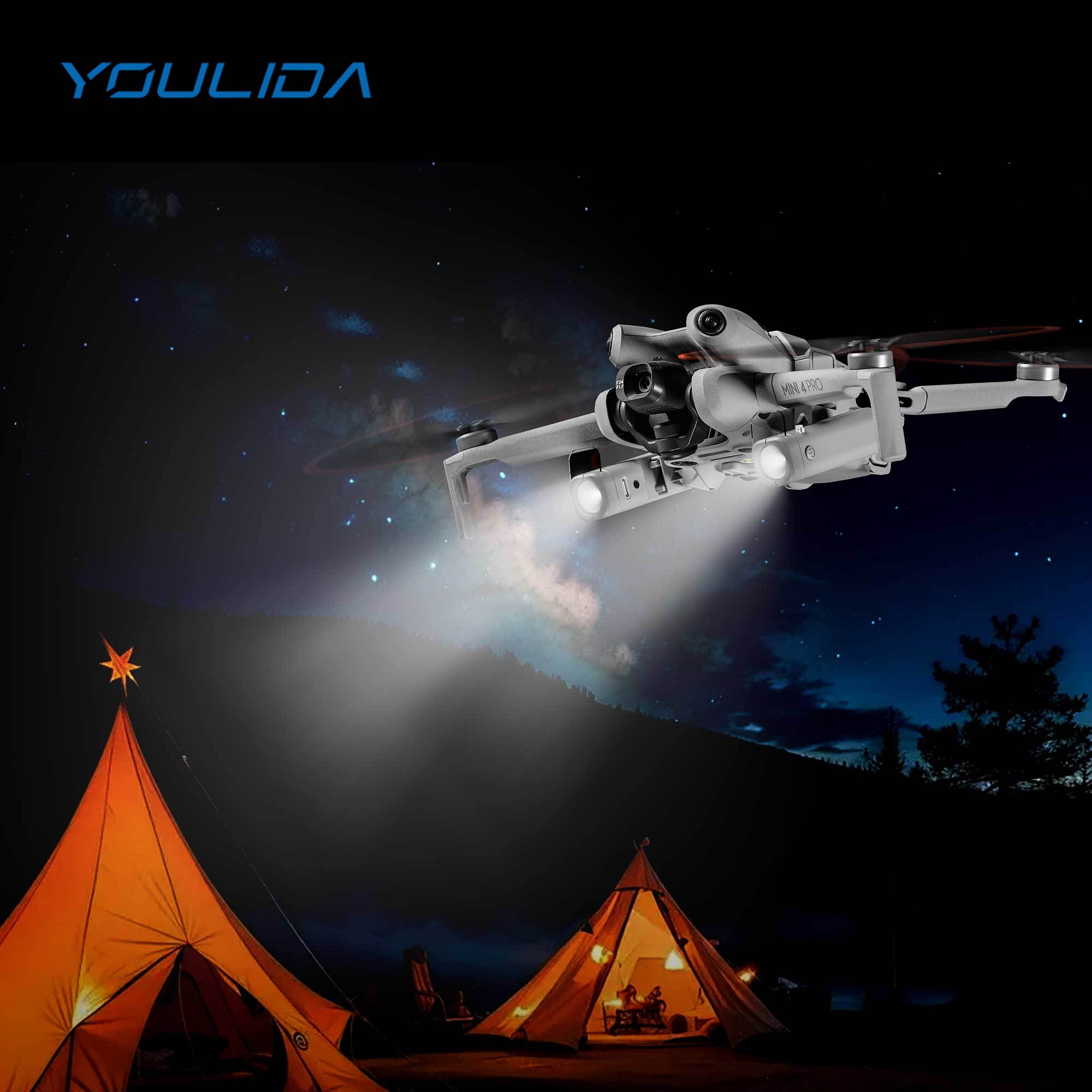 Drone Led Light - ل DJI Mini 4 Pro LED