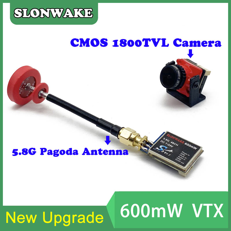 5.8G 48CH 600mW قابل للتعديل V - مراجعة Drone Receiver وسعره