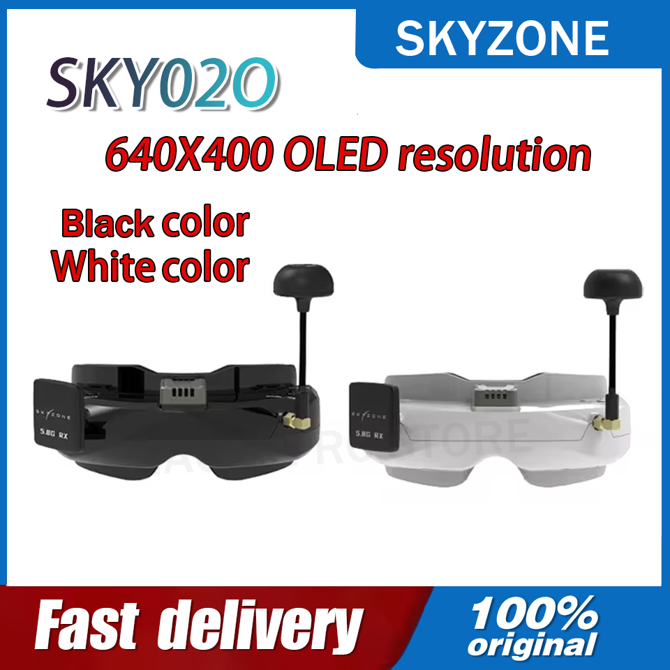 نظارة FPV من SKYZONE طراز SKY0 - مراجعة Drone Antenna وسعره
