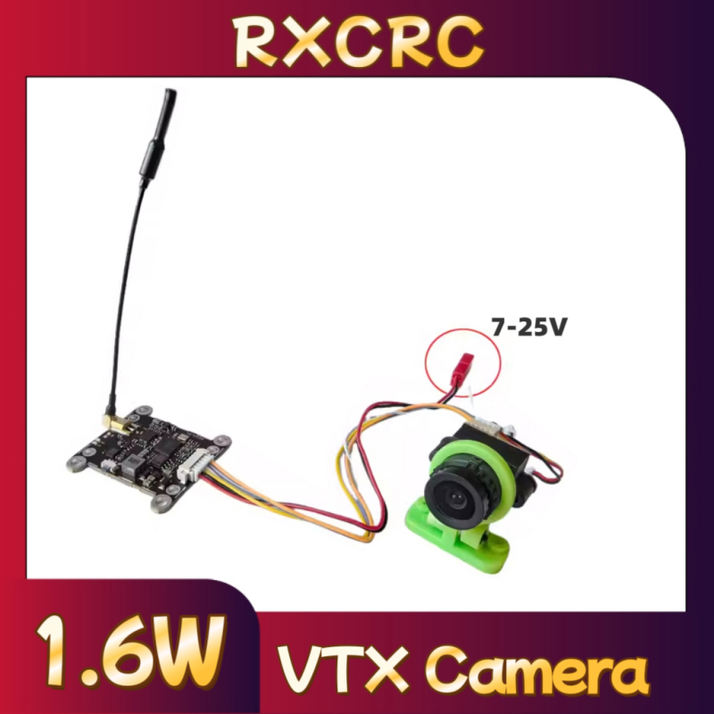 RXCRC 5.8G وحدة 48CH 1.6W VTX  - مراجعة Drone Receiver وسعره