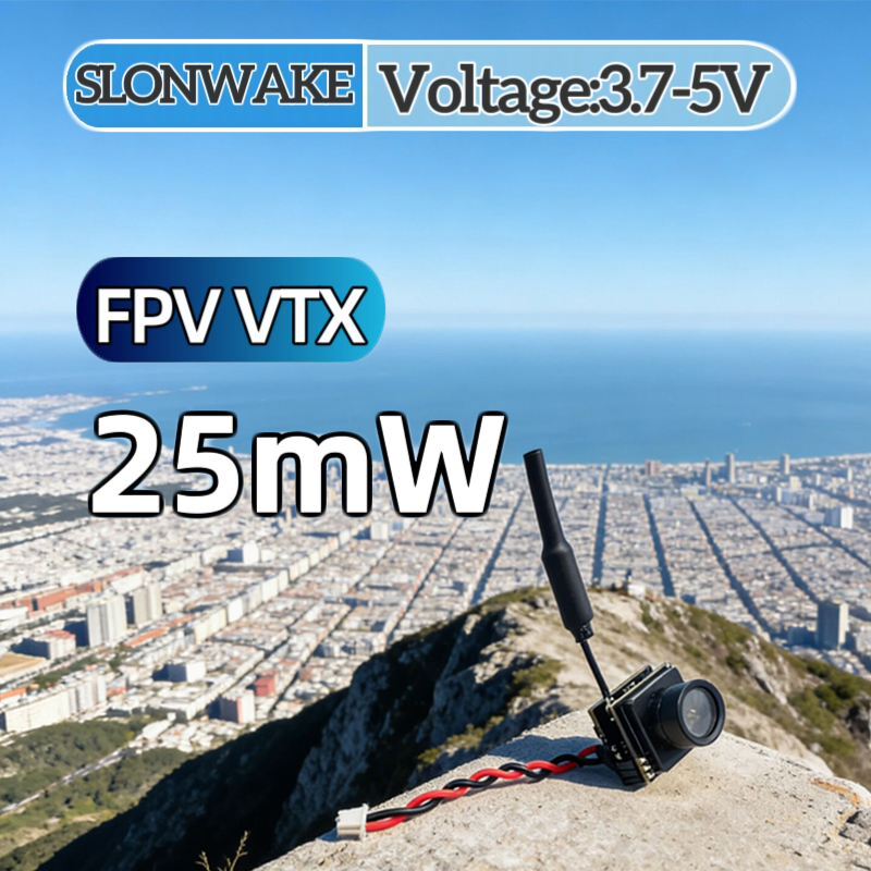 جهاز إرسال فيديو مدمج SLONWAKE - مراجعة Drone Receiver وسعره