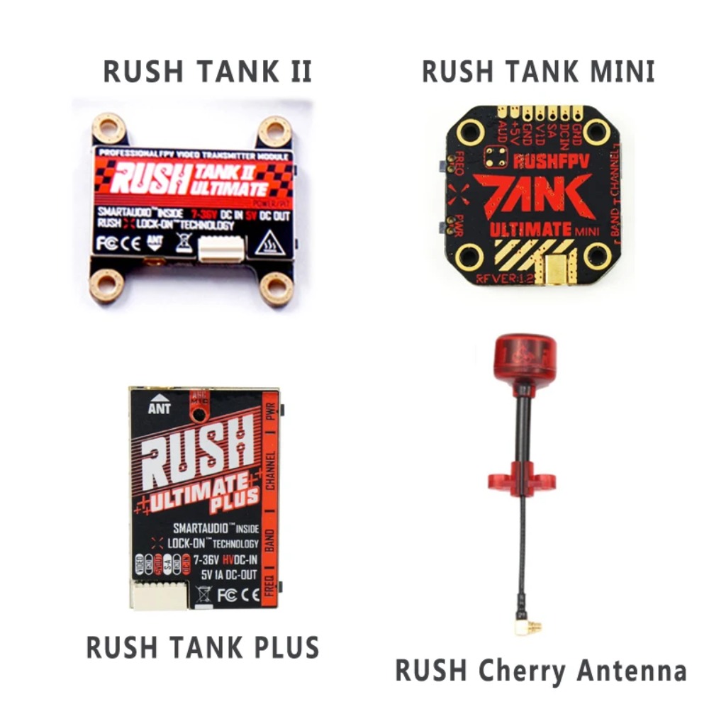جهاز إرسال الفيديو RUSH TANK U - مراجعة Drone Antenna وسعره