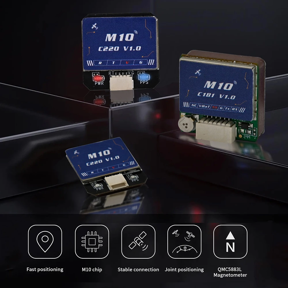 وحدة GPS طراز HPXGRC M-10 5883 - مراجعة Drone Compass وسعره